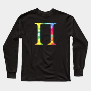 Tie Dye Pi Long Sleeve T-Shirt